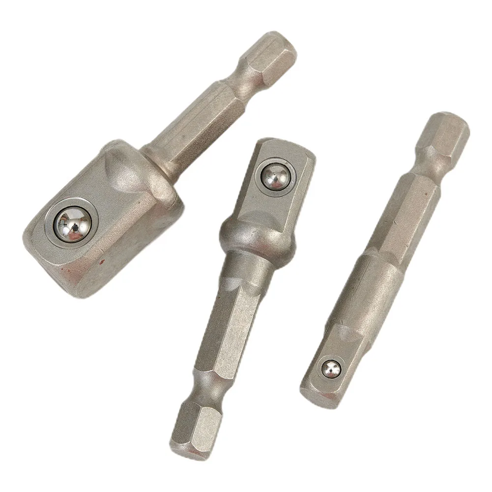 3pcs Impact Socket Adapter 1/4 3/8 1/2 Inch Nut Driver Sockets Hex Shank Extension Square Socket Drill Bits Bar Extension
3pcs Impact Socket Adapter 1/4 3/8 1/2 Inch Nut Driver Sockets Hex Shank Extension Square Socket Drill Bits Bar Extension