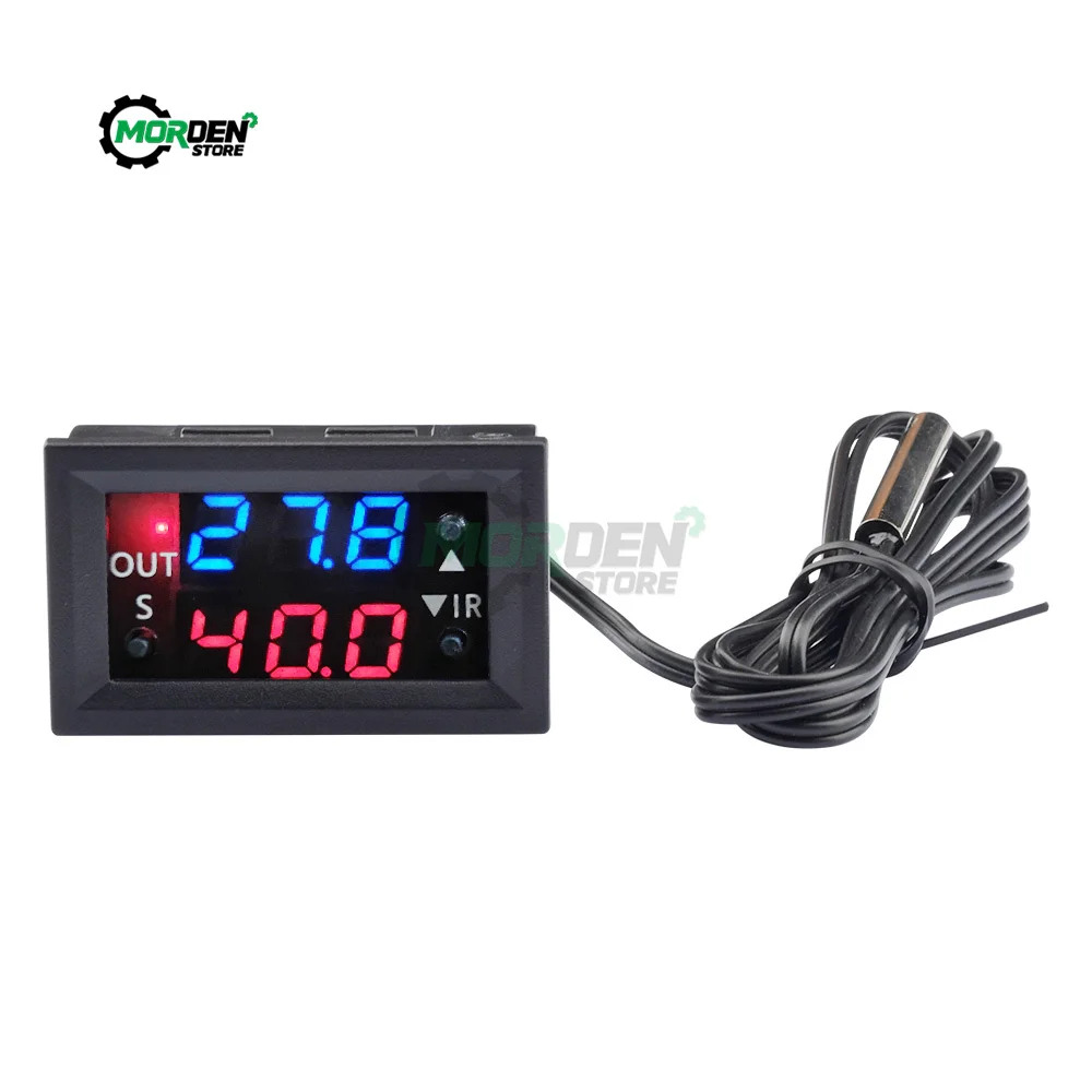 DC 12V Digital Thermostat Temperature Controller Relay Regulator Thermoregulator Incubator NTC3950 Sensor for Industrial Tools
DC 12V Digital Thermostat Temperature Controller Relay Regulator Thermoregulator Incubator NTC3950 Sensor for Industrial Tools