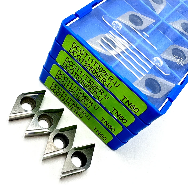 DCGT11T302 DCGT11T304ER-U TN60 Cermet Turning Cutting Tools High Quality CNC Steel Processing Fine Machining with Turning Tools
DCGT11T302 DCGT11T304ER-U TN60 Cermet Turning Cutting Tools High Quality CNC Steel Processing Fine Machining with Turning Tools