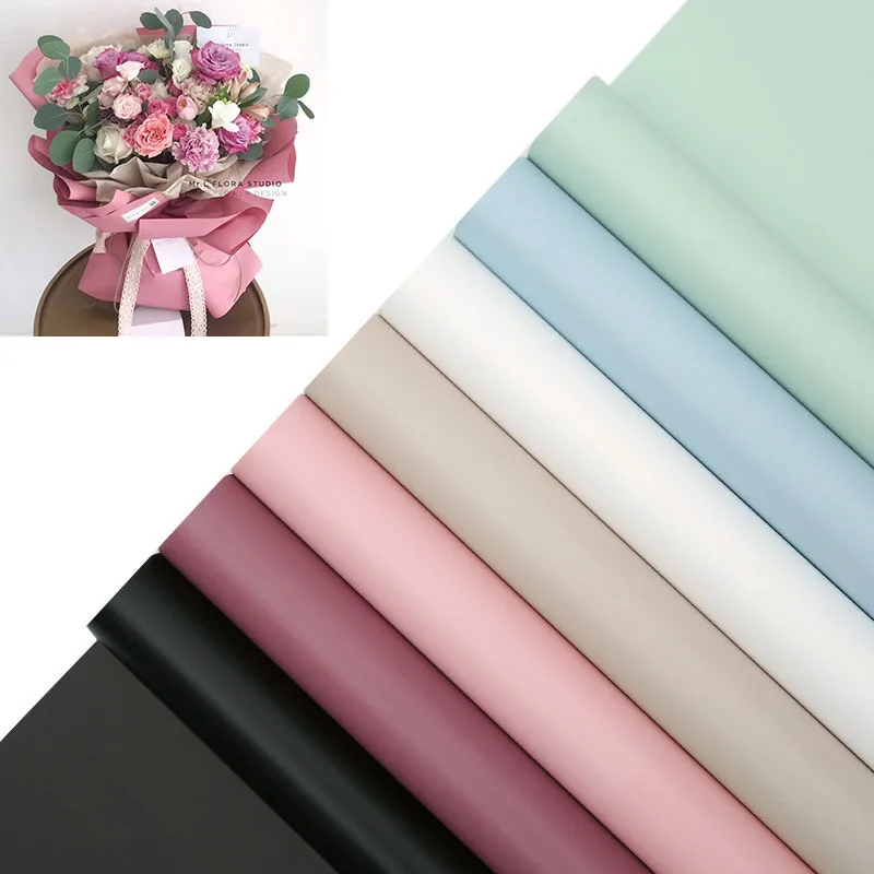 60 см x 10 м рулон Водонепроницаемая Цветочная упаковочная бумага однотонная стандартная матовая бумага корейский Подарочный упаковочный материал
60 см x 10 м рулон Водонепроницаемая Цветочная упаковочная бумага однотонная стандартная матовая бумага корейский Подарочный упаковочный материал