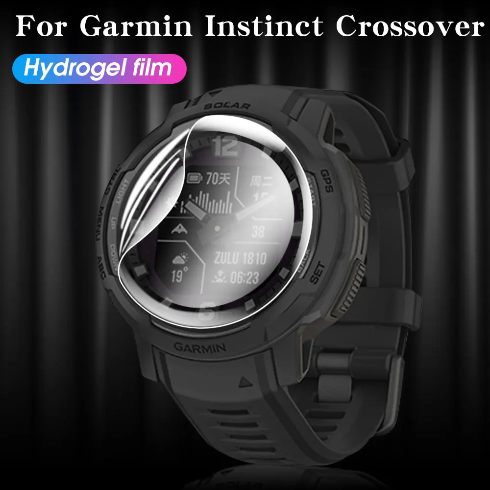 Screen Protector For Garmin Instinct Crossover Smartwatch Accessories Anti-fingerprint Clear Soft Hydrogel Protective Film
Screen Protector For Garmin Instinct Crossover Smartwatch Accessories Anti-fingerprint Clear Soft Hydrogel Protective Film