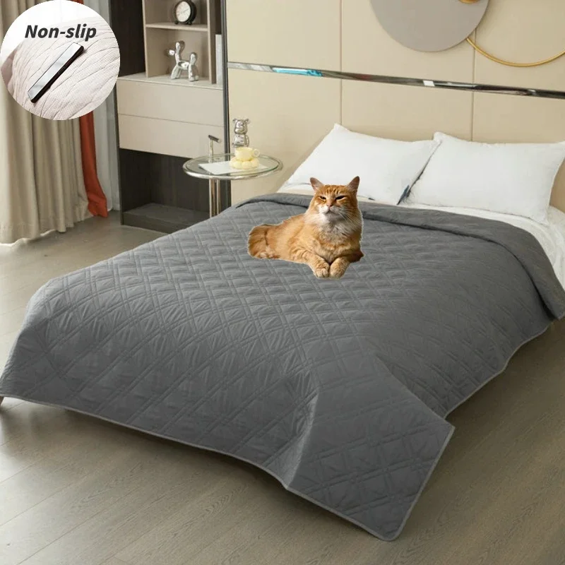Water Repellent Mattress Cover Non-Slip Kids Pet Dog Cat Bedspread Pads Solid Color Bed King Size Bed Sheet Covers Home Decor
Water Repellent Mattress Cover Non-Slip Kids Pet Dog Cat Bedspread Pads Solid Color Bed King Size Bed Sheet Covers Home Decor