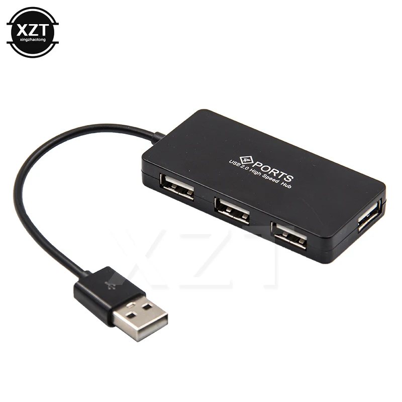 Ультратонкий 4-портовый концентратор USB 2,0, Портативный высокоскоростной 4-портовый разветвитель с кабелем, многопортовый адаптер для ноутбука, ПК, Macbook
Ультратонкий 4-портовый концентратор USB 2,0, Портативный высокоскоростной 4-портовый разветвитель с кабелем, многопортовый адаптер для ноутбука, ПК, Macbook