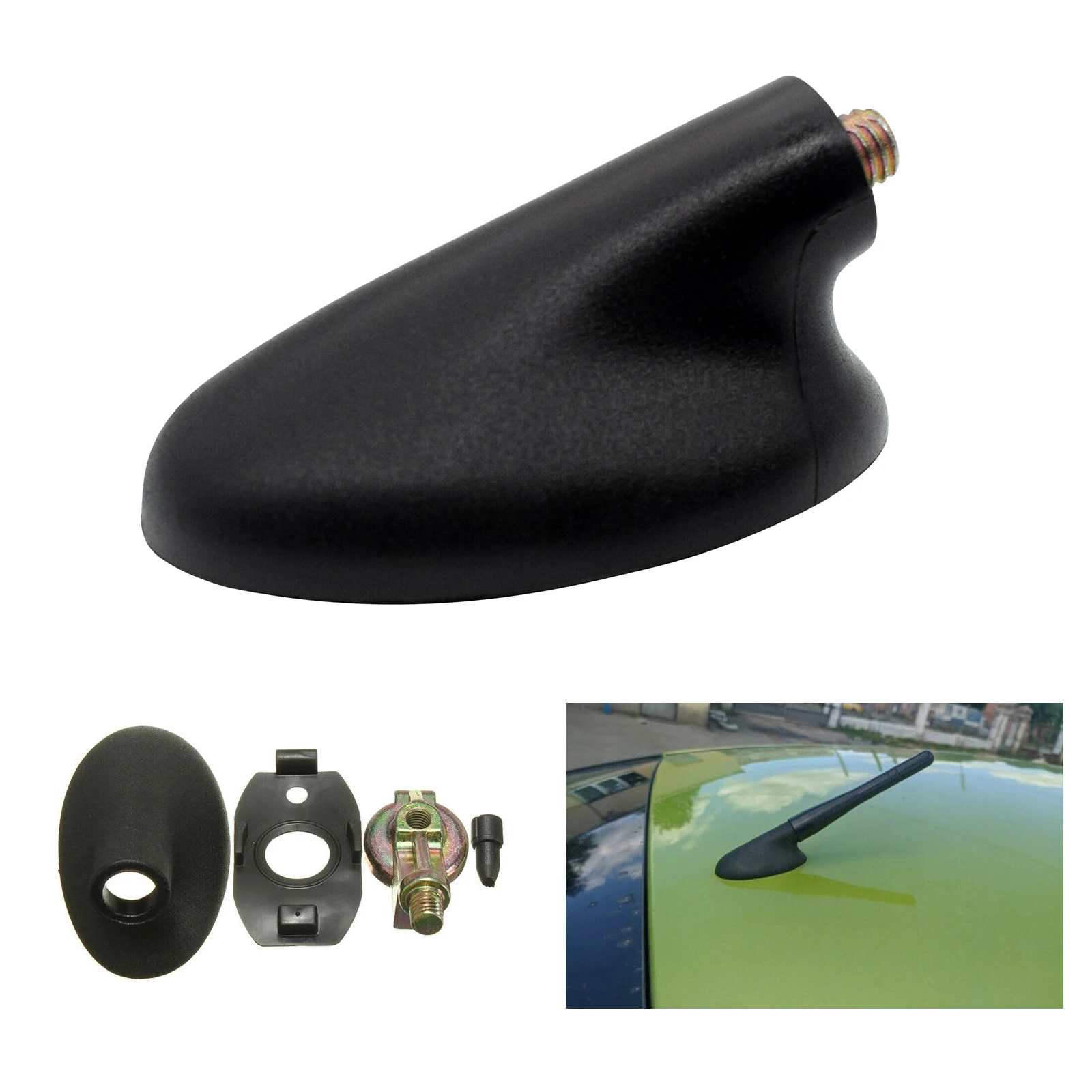 Car Aerial Antenna Oval Base Black Car AM/FM Radio Aerial Roof Mount Base For Ford Fiesta Fusion Focus 1995-2011
Car Aerial Antenna Oval Base Black Car AM/FM Radio Aerial Roof Mount Base For Ford Fiesta Fusion Focus 1995-2011