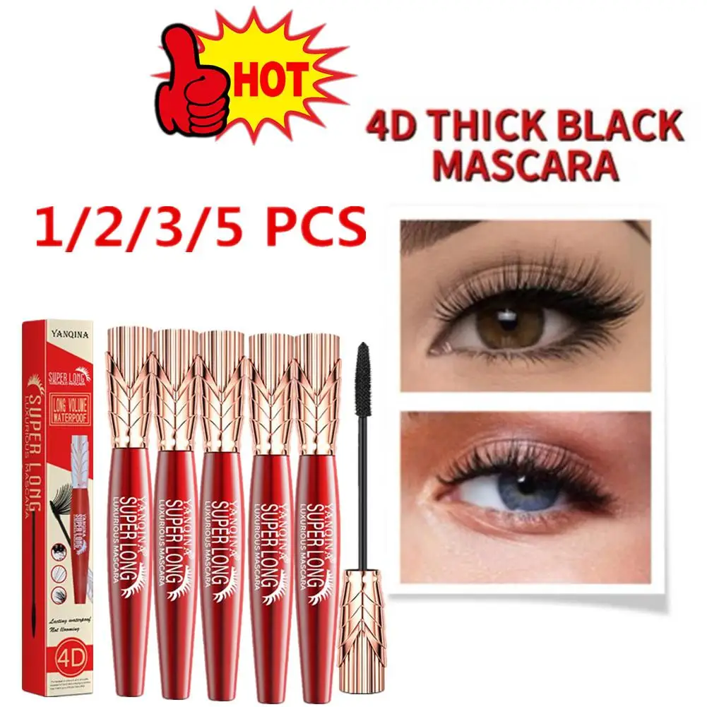 1-5PCS Crown Mascara Lengthening Thick Curly Waterproof Mascara 24h Lasting No Fading New Product Hot Selling 4D Mascara
1-5PCS Crown Mascara Lengthening Thick Curly Waterproof Mascara 24h Lasting No Fading New Product Hot Selling 4D Mascara