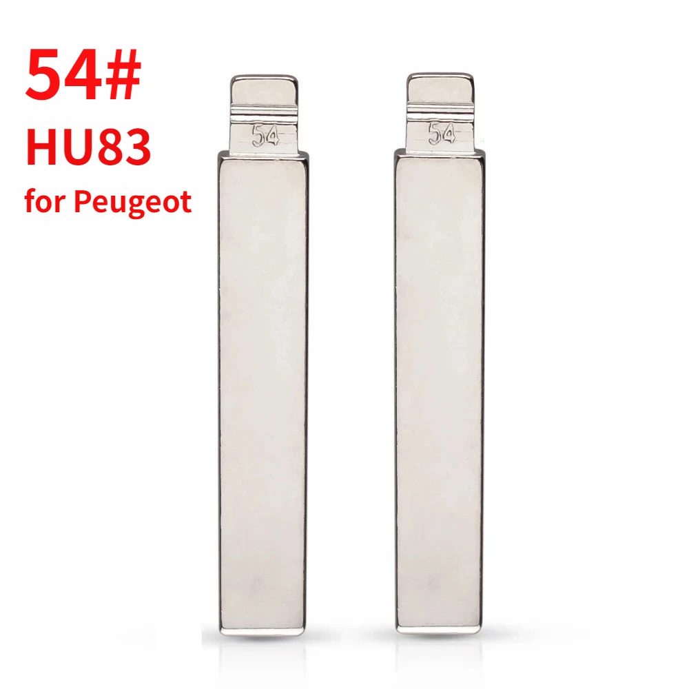 10pcs 54# HU83 Metal Uncut Blank Flip Remote Key Blade for Peugeot 407 Citroen for Keydiy KD Xhorse VVDI JMD
10pcs 54# HU83 Metal Uncut Blank Flip Remote Key Blade for Peugeot 407 Citroen for Keydiy KD Xhorse VVDI JMD