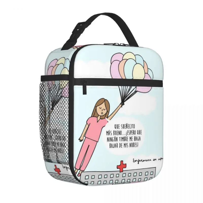 Insulated Lunch Bag Enfermera En Apuros Doctor Nurse Medical Lunch Container Cooler Bag Lunch Box Tote College Outdoor
Insulated Lunch Bag Enfermera En Apuros Doctor Nurse Medical Lunch Container Cooler Bag Lunch Box Tote College Outdoor