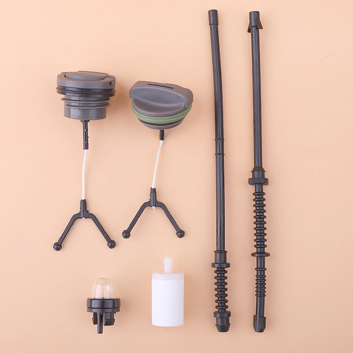 Fuel Filter Return Line Hose Oil Tank Cap Primer Bulb Kit For Husqvarna 445 450 Chainsaw Spare Part motosierra gasolina 
Fuel Filter Return Line Hose Oil Tank Cap Primer Bulb Kit For Husqvarna 445 450 Chainsaw Spare Part motosierra gasolina