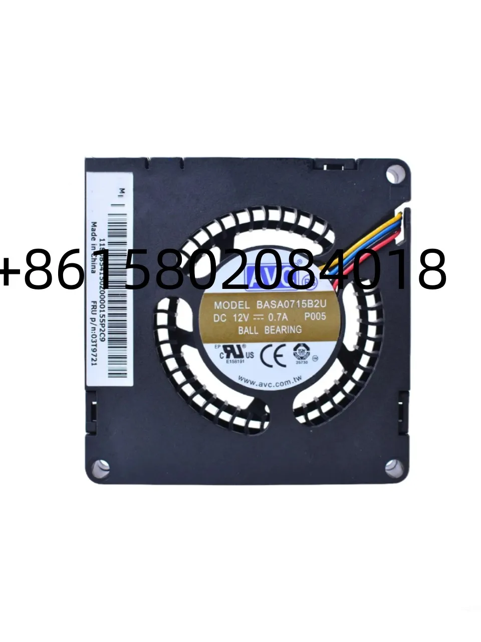 Новый оригинальный охлаждающий Турбовентилятор BASA0715B2U DC 12 В 0,70 а M92p 70 мм 7015 70x70x15 мм
Новый оригинальный охлаждающий Турбовентилятор BASA0715B2U DC 12 В 0,70 а M92p 70 мм 7015 70x70x15 мм