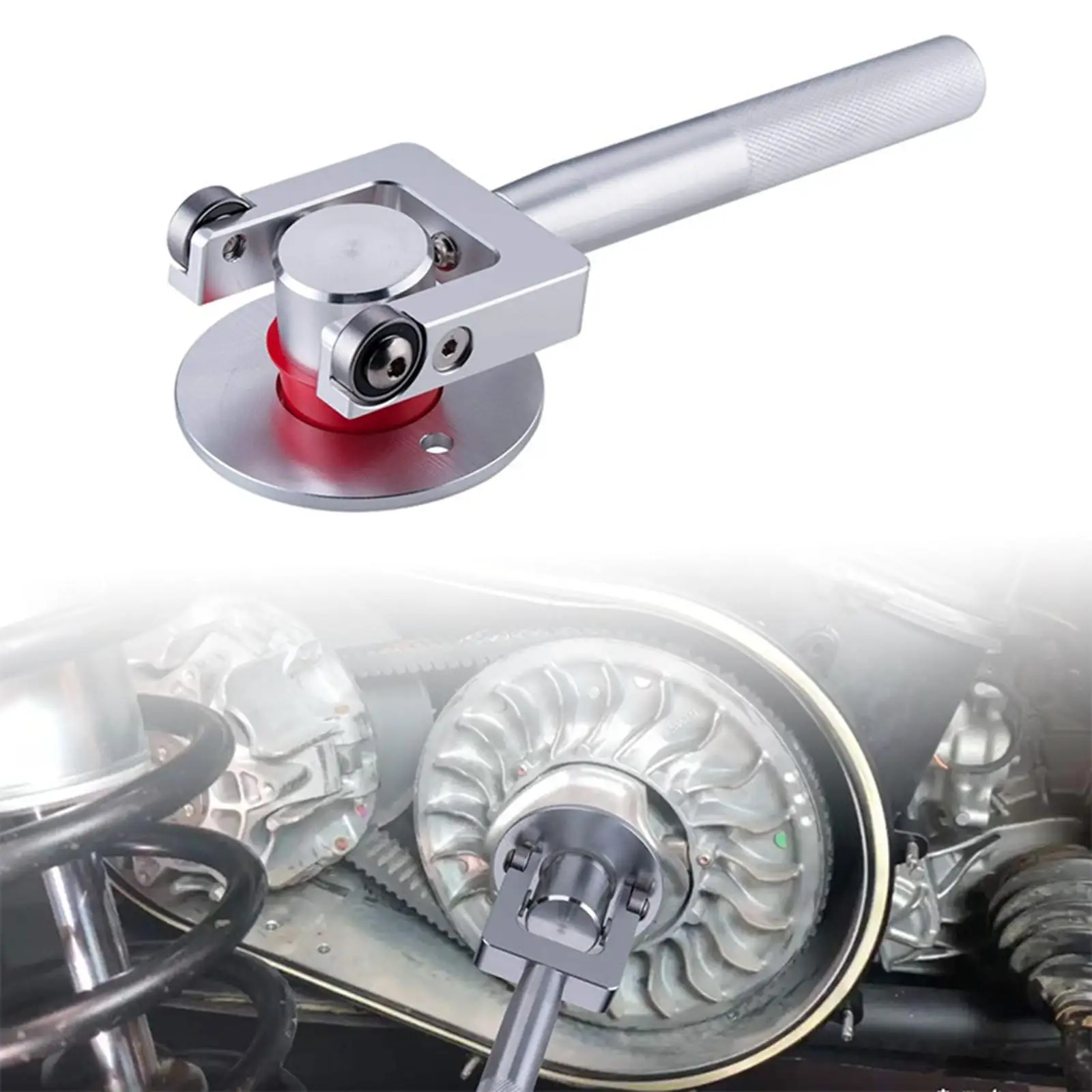 Belt Changing Tool Clutch Removal Tool Anti Slip Handle Portable for 72inch/64inch Wheel Base Durable Easily Install
Belt Changing Tool Clutch Removal Tool Anti Slip Handle Portable for 72inch/64inch Wheel Base Durable Easily Install