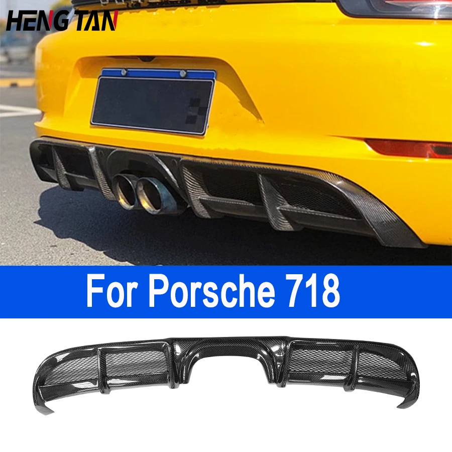 For Porsche 718 Boxster Cayman Carbon Fiber Rear Diffuser FRP Rear Bumper Splitter Lip Diffuser Cover Trim Body Kit
For Porsche 718 Boxster Cayman Carbon Fiber Rear Diffuser FRP Rear Bumper Splitter Lip Diffuser Cover Trim Body Kit