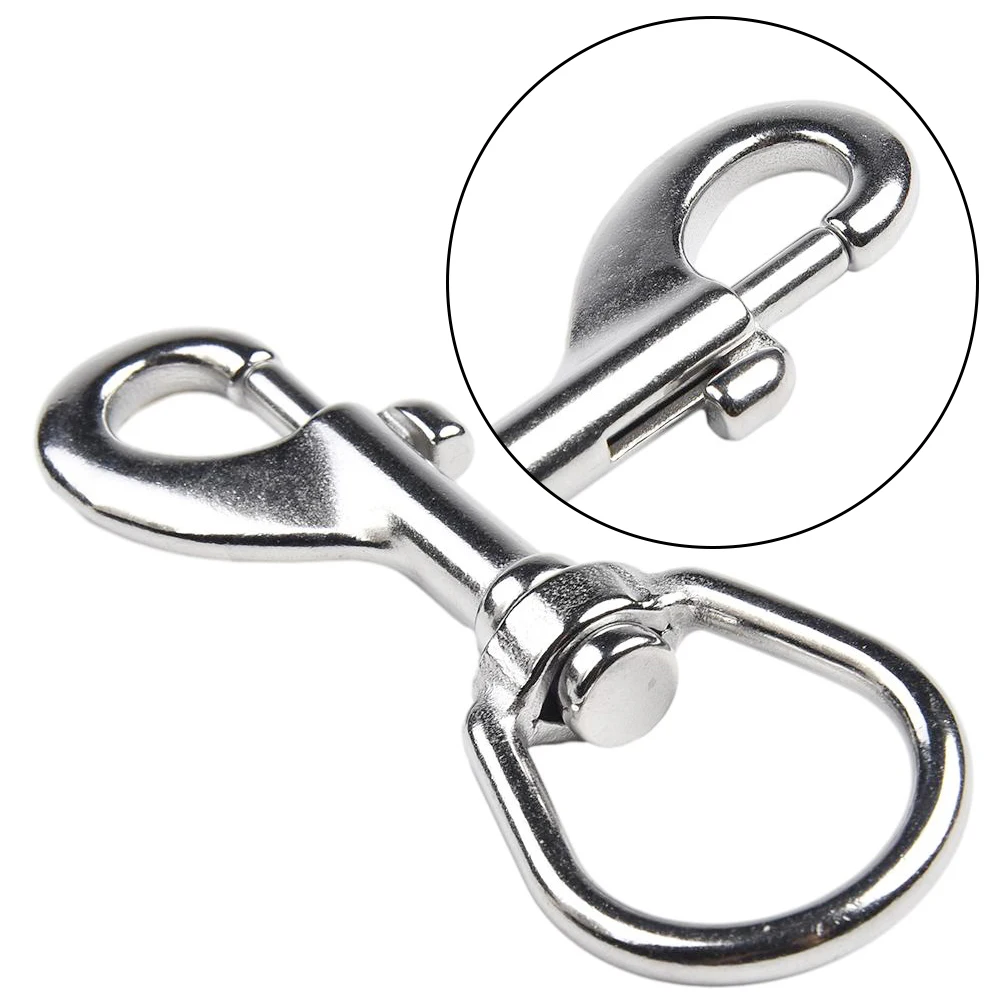 1* Scuba Diving Bolt Scuba Diving Stainless Steel Hook Dual End Bolt Quick Carabiner Swivel Buckle For Fixing Hooking Items
1* Scuba Diving Bolt Scuba Diving Stainless Steel Hook Dual End Bolt Quick Carabiner Swivel Buckle For Fixing Hooking Items