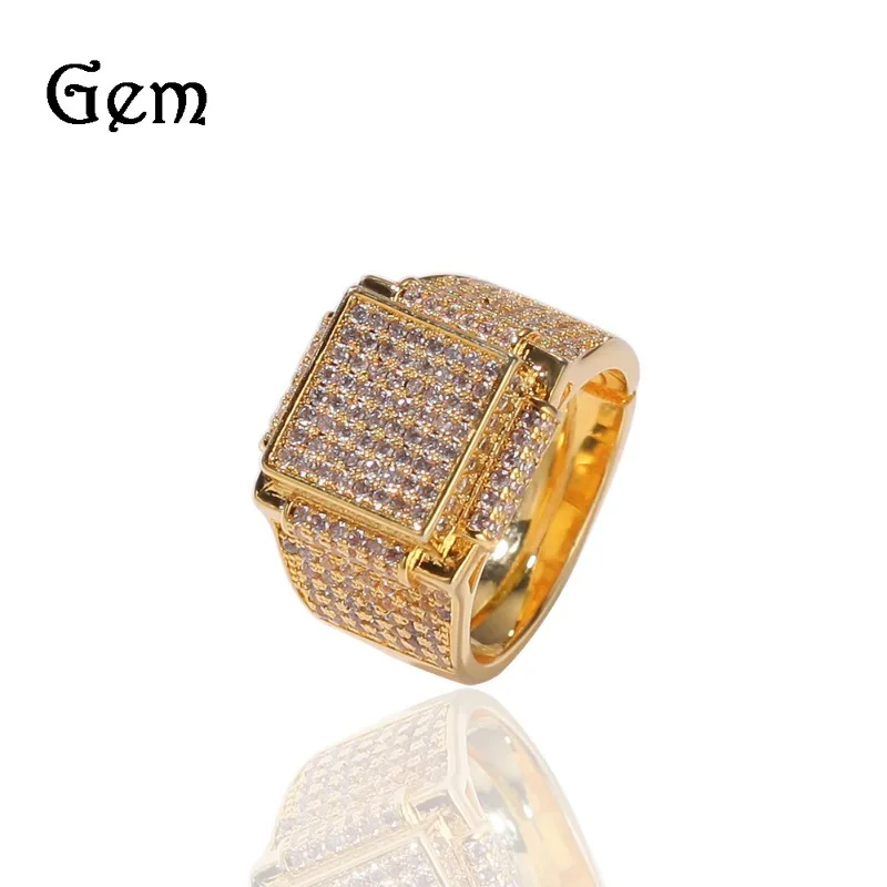 Hip-Hop Zirconia Ring for Men, Exaggerated Finger Ring, Cool Rap Single Product, Europe and the United States
Hip-Hop Zirconia Ring for Men, Exaggerated Finger Ring, Cool Rap Single Product, Europe and the United States