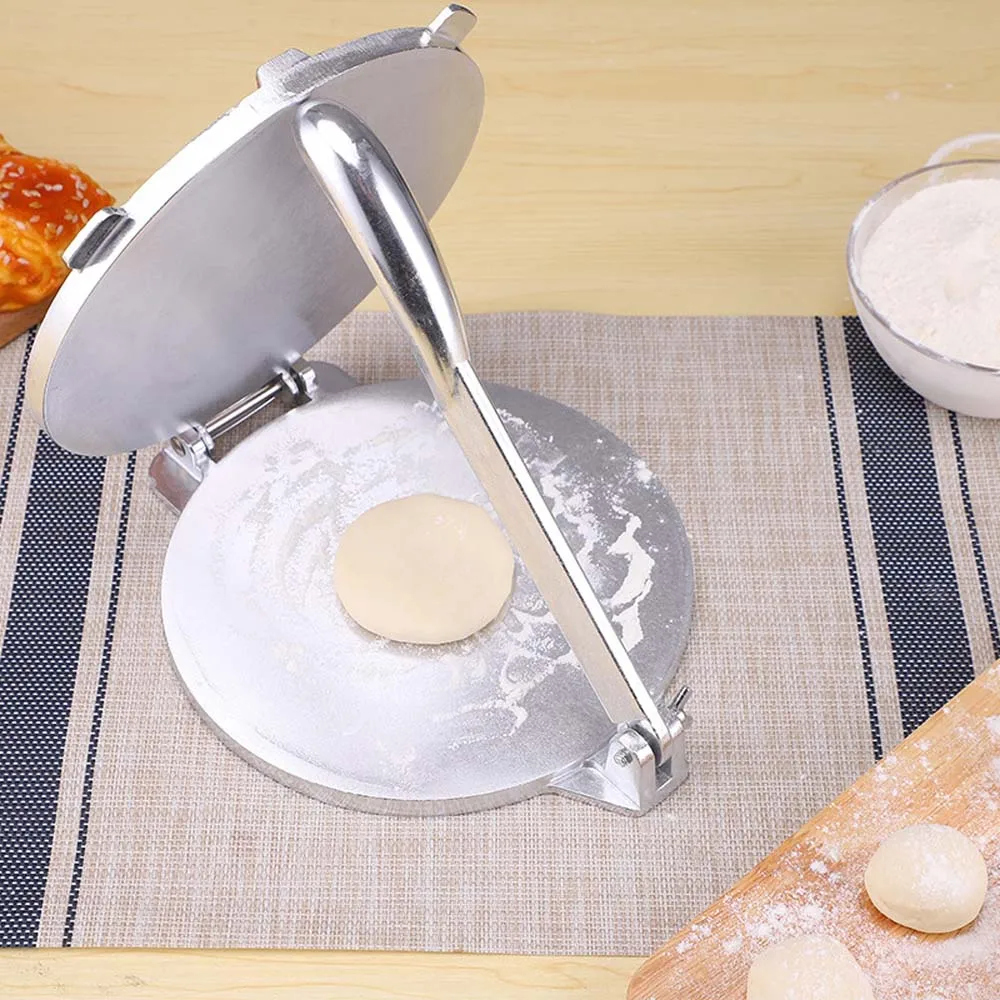DIY Manual Corn Tortillas Pressing Tools Dumpling Pastry Press Maker Aluminium Alloy Dumpling Skin Maker Tool Kitchen Accessorie
DIY Manual Corn Tortillas Pressing Tools Dumpling Pastry Press Maker Aluminium Alloy Dumpling Skin Maker Tool Kitchen Accessorie