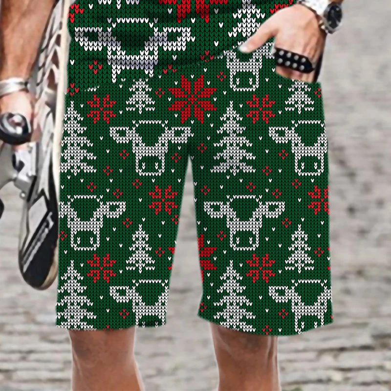 Men's Shorts Comfortable Christmas Pattern Cool Swimsuit Streetwear Summer Elastic Waist Mens Clothing Oversized Beach Casual
Men's Shorts Comfortable Christmas Pattern Cool Swimsuit Streetwear Summer Elastic Waist Mens Clothing Oversized Beach Casual