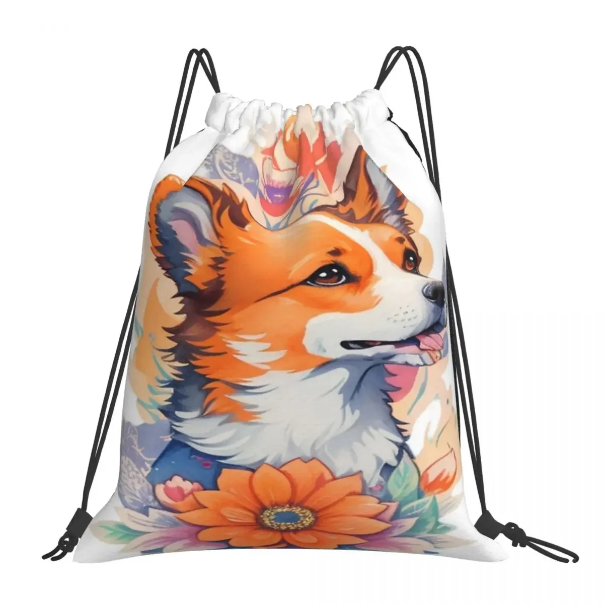 Cute Welsh Corgi Backpacks Multi-function Portable Drawstring Bags Drawstring Bundle Pocket Sundries Bag BookBag For Man Woman
Cute Welsh Corgi Backpacks Multi-function Portable Drawstring Bags Drawstring Bundle Pocket Sundries Bag BookBag For Man Woman