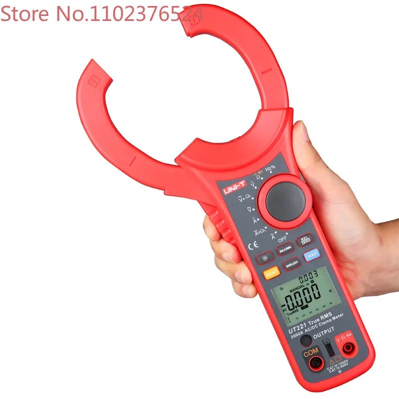 UT220/UT221/222 digital clamp multimeter 2000A ammeter electrician universal hook meter
UT220/UT221/222 digital clamp multimeter 2000A ammeter electrician universal hook meter
