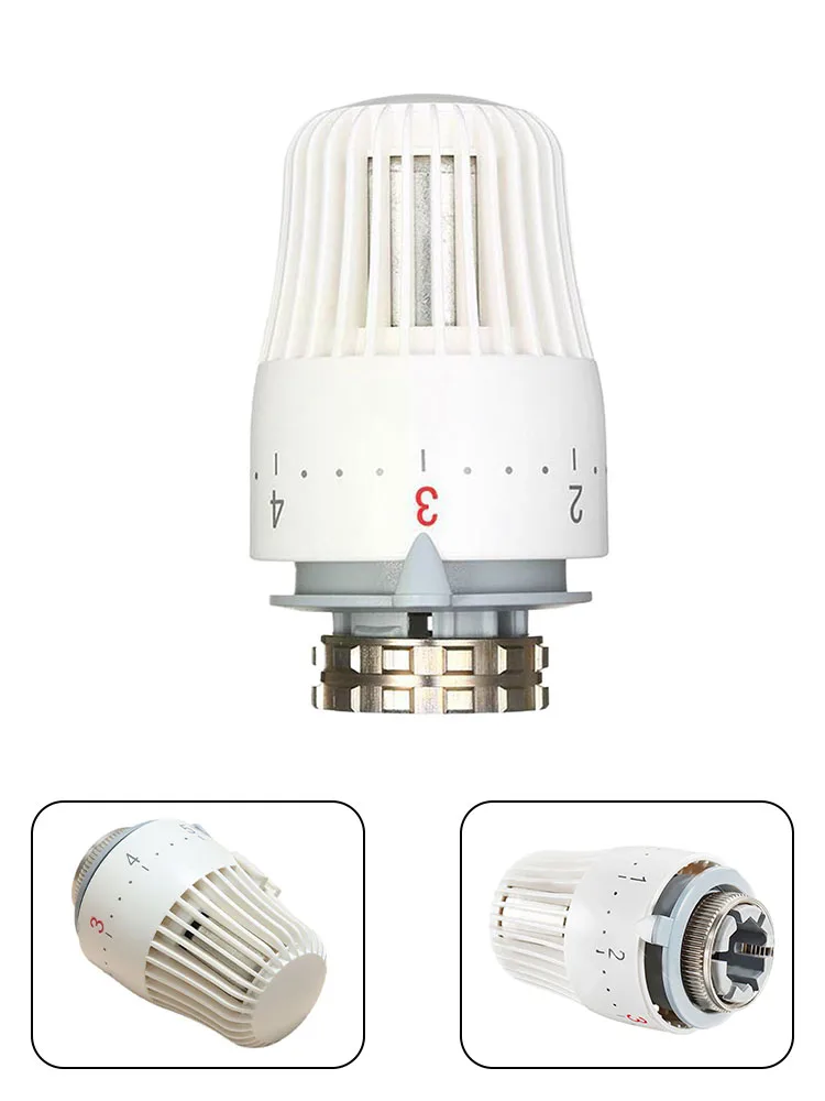 1pcs Thermostatic Temperature Control Valve Head M30x1.5 Radiator Replacement Head Adjustable Control Valve Heating
1pcs Thermostatic Temperature Control Valve Head M30x1.5 Radiator Replacement Head Adjustable Control Valve Heating
