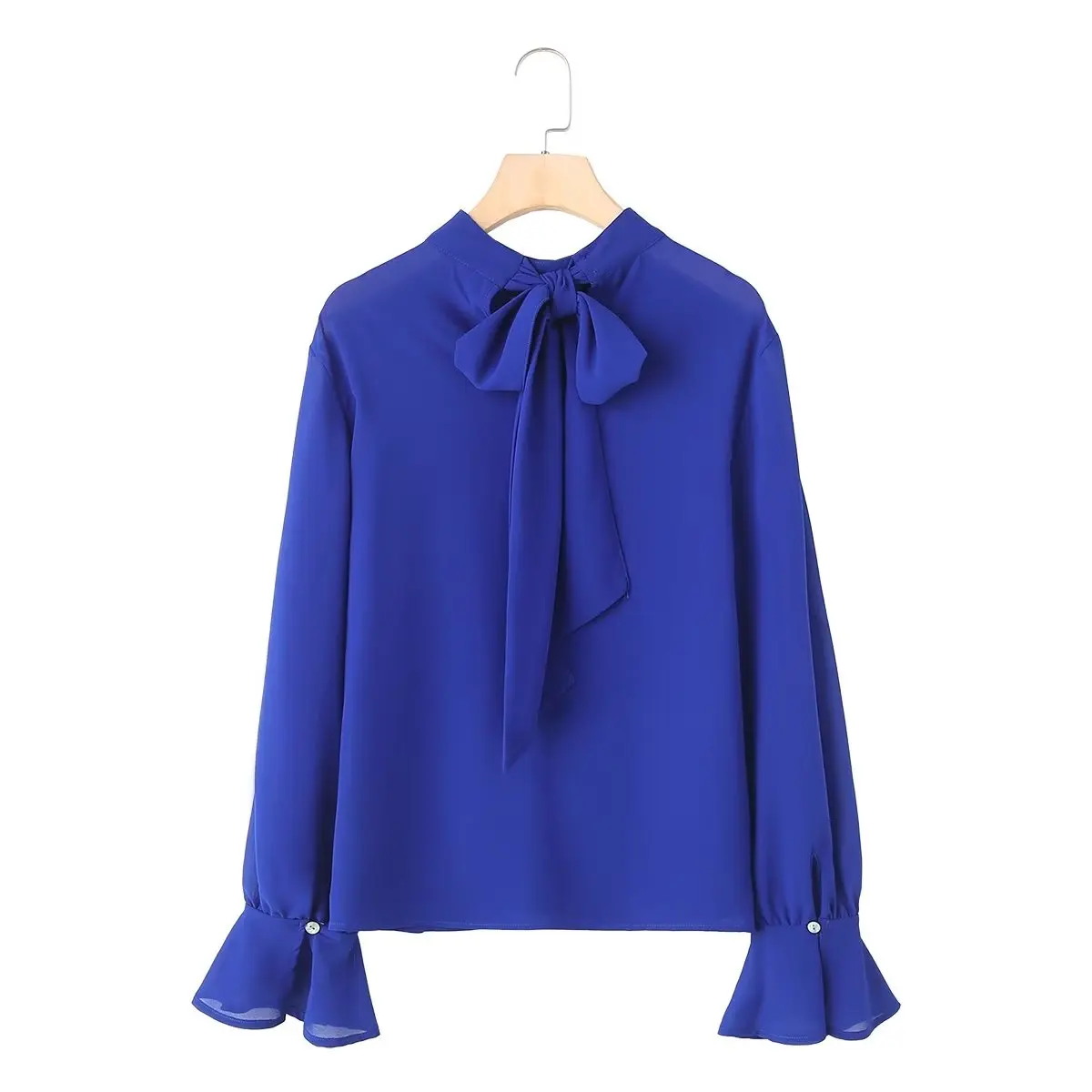 Women 2023 New Fashion Bowknot decoration Loose Solid Casual Blouses Vintage Long Sleeve Female Shirts Chic Tops
Women 2023 New Fashion Bowknot decoration Loose Solid Casual Blouses Vintage Long Sleeve Female Shirts Chic Tops