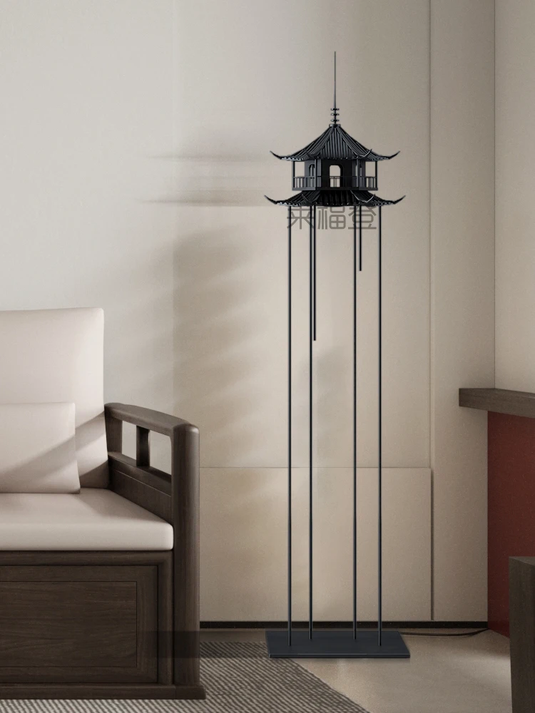 New Chinese classical floor lamp: hotel lobby, tea house, tea room, restaurant, homestay, living room, pavilion, ornaments
New Chinese classical floor lamp: hotel lobby, tea house, tea room, restaurant, homestay, living room, pavilion, ornaments