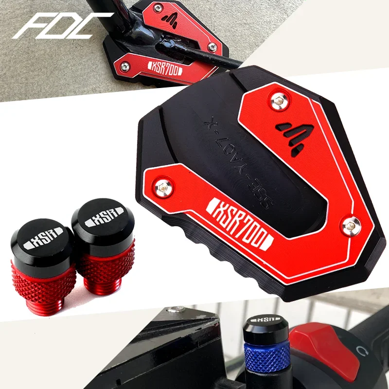For Yamaha XSR700 XSR 700 2014-2021 2022 2023 Motorcycle Kickstand Side Stand Enlarge Pad And Mirror Hole Plugs Accessories
For Yamaha XSR700 XSR 700 2014-2021 2022 2023 Motorcycle Kickstand Side Stand Enlarge Pad And Mirror Hole Plugs Accessories