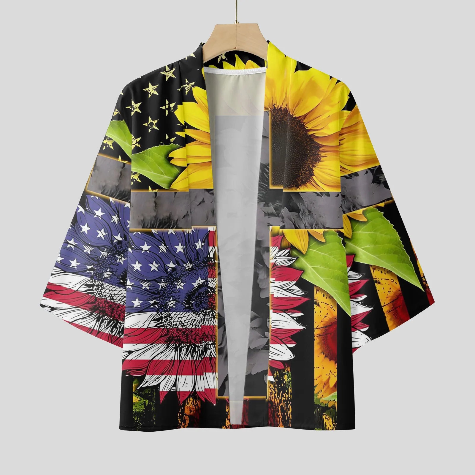 Male Spring And Summer Cool Semi Long Sleeve Cardigan All Print Printed Independence Day Christmas Bodysuit Women T Top
Male Spring And Summer Cool Semi Long Sleeve Cardigan All Print Printed Independence Day Christmas Bodysuit Women T Top