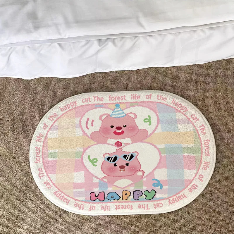 New Kawaii Loppy Plush Carpet Entrance Door Mat Lovable Cartoon Water Absorption Imitation Cashmere Carpet Gift Toys For Girls
New Kawaii Loppy Plush Carpet Entrance Door Mat Lovable Cartoon Water Absorption Imitation Cashmere Carpet Gift Toys For Girls