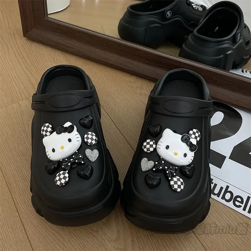 Sanrio Hello Kitty Thick Sole Slippers Women's Model Summer The New Anti-Slip Bottom Cute Beach Seaside Leisure Indoor Sandals
Sanrio Hello Kitty Thick Sole Slippers Women's Model Summer The New Anti-Slip Bottom Cute Beach Seaside Leisure Indoor Sandals