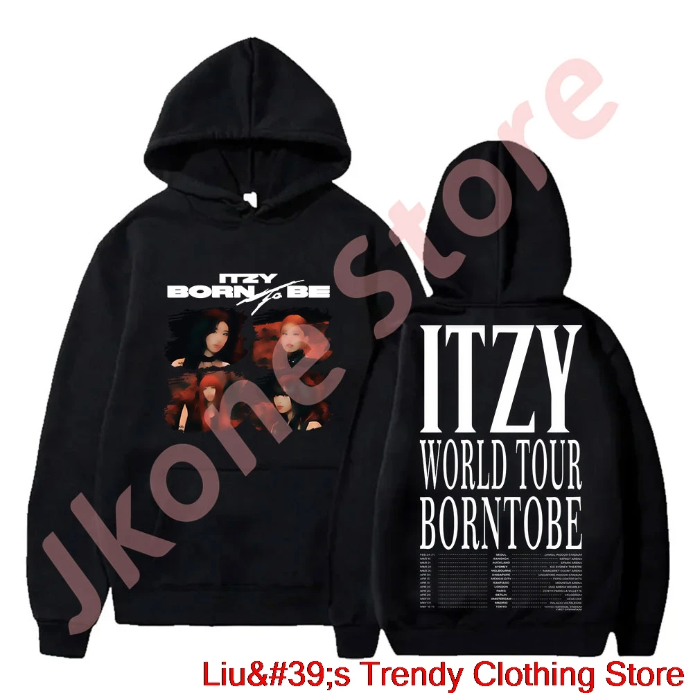 Kpop ITZY Photo Hoodies Born To Be Tour Merch Pullovers Cospaly Women Men Fashion Casual Sweatshirts
Kpop ITZY Photo Hoodies Born To Be Tour Merch Pullovers Cospaly Women Men Fashion Casual Sweatshirts