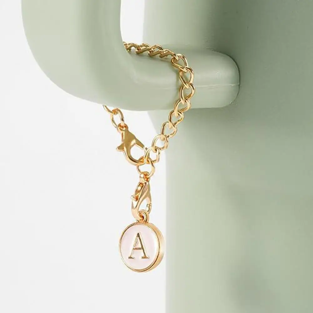 Mug Handle Decoration Fashionable Metal Link Chain Tumbler Hanging Charm Letter Oil-dripping Water Cup Mug Handle for Tumbler
Mug Handle Decoration Fashionable Metal Link Chain Tumbler Hanging Charm Letter Oil-dripping Water Cup Mug Handle for Tumbler