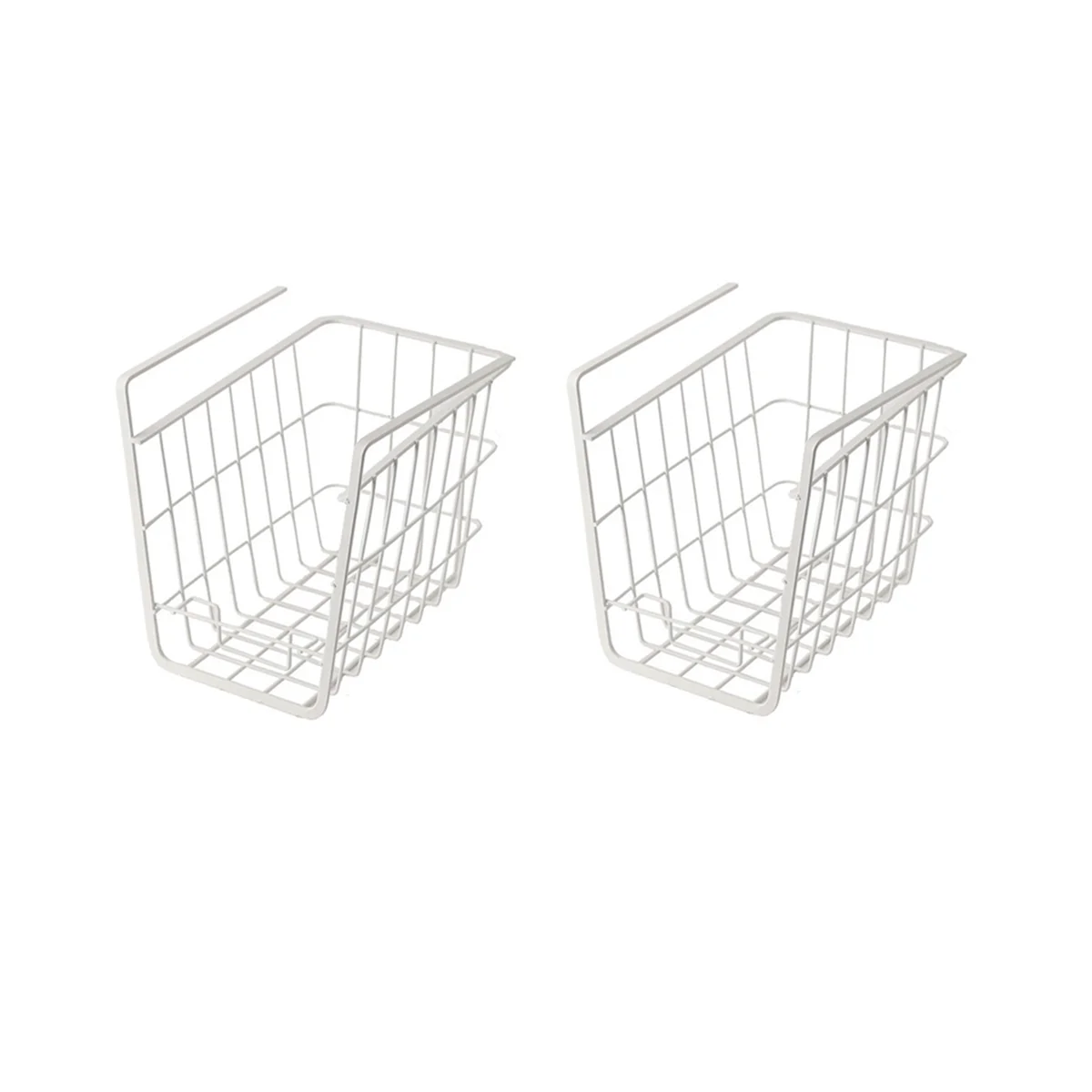 2Pcs Wardrobe Storage Rack Hanging Basket Under Clapboard Kitchen Cabinet Shelf Office Desk Storage Basket
2Pcs Wardrobe Storage Rack Hanging Basket Under Clapboard Kitchen Cabinet Shelf Office Desk Storage Basket