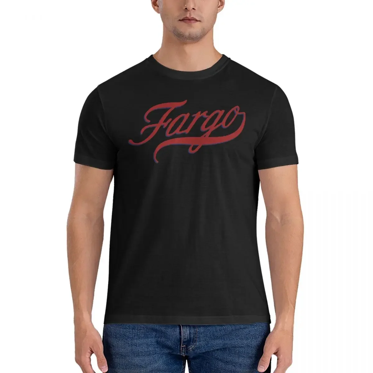 Мужская футболка с логотипом F-Fargo, Винтажная футболка из чистого хлопка с круглым вырезом, фотографические Топы
Мужская футболка с логотипом F-Fargo, Винтажная футболка из чистого хлопка с круглым вырезом, фотографические Топы