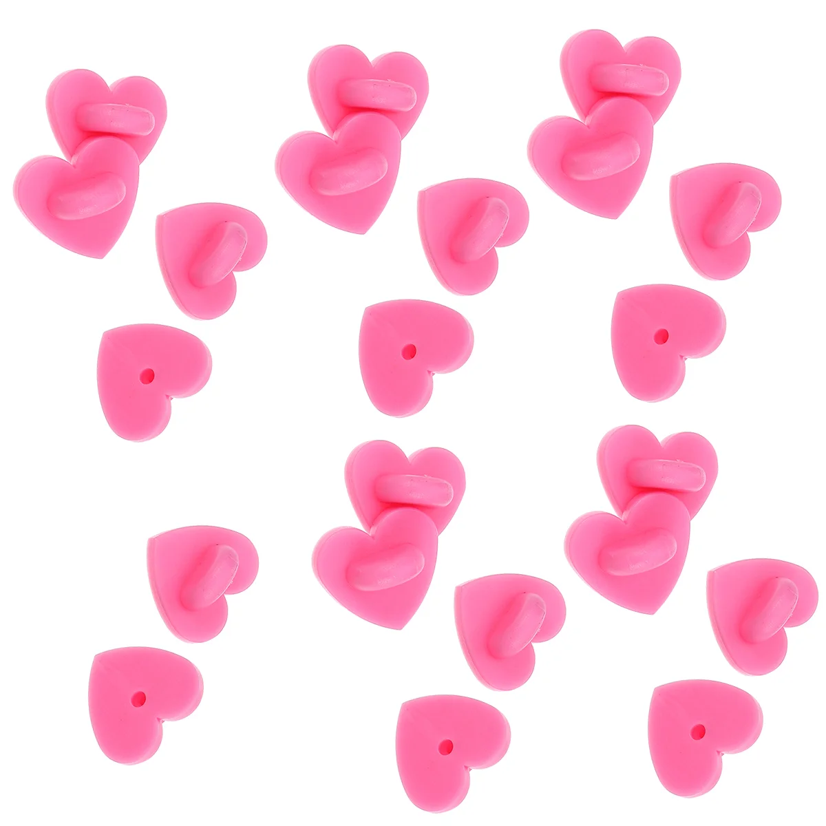 Heart Shaped Rubber Pin Backs Pvc Butterfly Clutch Backings Pin Cap Keepers Replacement Safety Backs Brooch Uniform 
Heart Shaped Rubber Pin Backs Pvc Butterfly Clutch Backings Pin Cap Keepers Replacement Safety Backs Brooch Uniform
