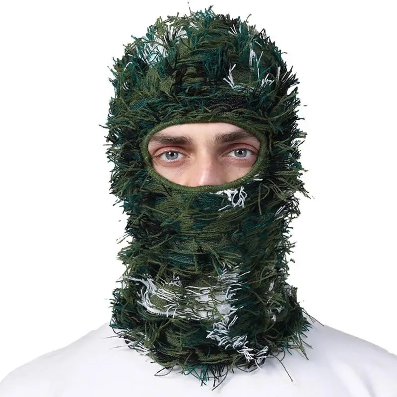 Knit Distressed Balaclava Distressed Knitted Hat Full Face Ski Mask Ski Balaclava Fuzzy Balaclava Winter Neck Warmer
Knit Distressed Balaclava Distressed Knitted Hat Full Face Ski Mask Ski Balaclava Fuzzy Balaclava Winter Neck Warmer