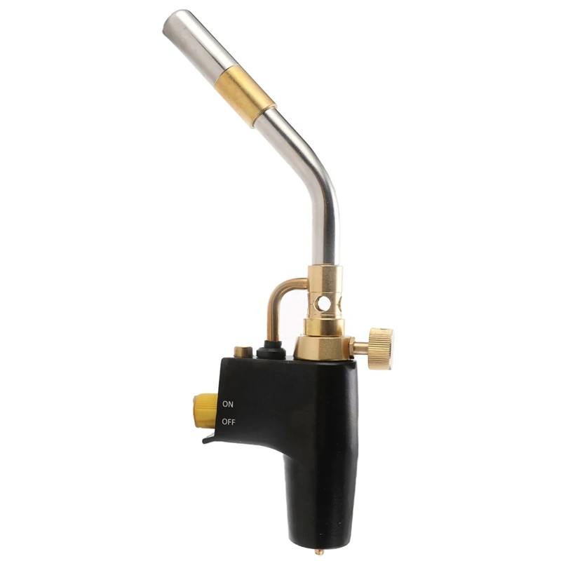High Intensity Soldering Torch Head,Portable Trigger Start MAPP Torch Head,Welding Torch For MAP Pro MAPP Propane Tank Durable
High Intensity Soldering Torch Head,Portable Trigger Start MAPP Torch Head,Welding Torch For MAP Pro MAPP Propane Tank Durable