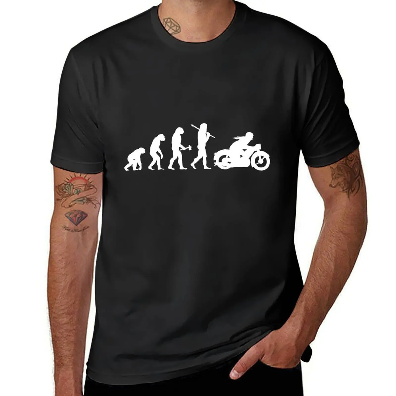 Classic Vintage Motorcycle Rider Evolution T-Shirt summer clothes cute tops men workout shirt
Classic Vintage Motorcycle Rider Evolution T-Shirt summer clothes cute tops men workout shirt