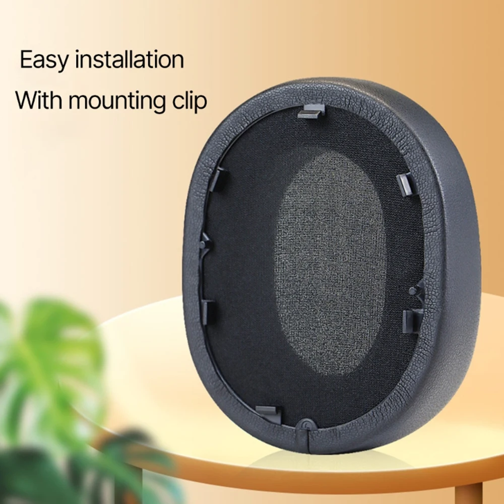 1Pair Replacement Soft Memory Foam Leather Earpads Ear Pads Cups Cushions Repair Parts For Sony WH-1000XM5 WH 1000XM5 Headphones 1Pair Replacement Soft Memory Foam Leather Earpads Ear Pads Cups Cushions Repair Parts For Sony WH-1000XM5 WH 1000XM5 Headphones