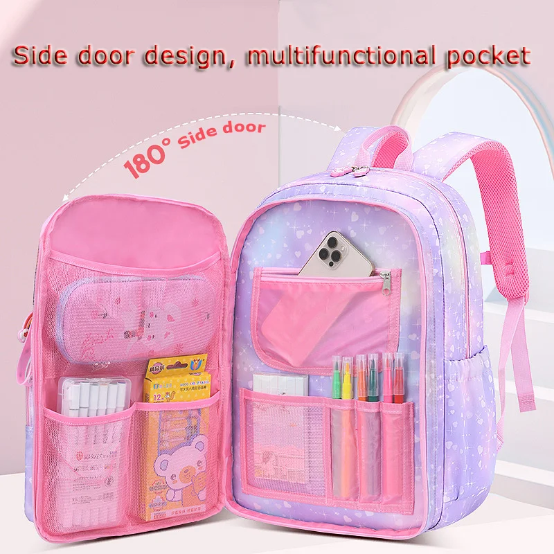 Primary School Backpack Cute Colorful Bags for Girls Princess School Bags Waterproof Children Rainbow Series Schoolbags mochila
Primary School Backpack Cute Colorful Bags for Girls Princess School Bags Waterproof Children Rainbow Series Schoolbags mochila