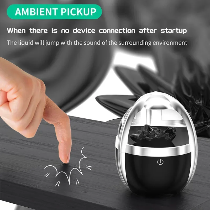 Magnetic Fluid Bluetooth Speaker Intelligent Music Rhythm Light Heavy Bass High Sound Quality Small Audio Desktop Ornament
Magnetic Fluid Bluetooth Speaker Intelligent Music Rhythm Light Heavy Bass High Sound Quality Small Audio Desktop Ornament