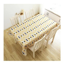 Cotton Linen Tablecloths, Waterproof Table Covers Rhombus Geometric Pattern Beige White Yellow Dining Table Coffee Table Deco
Cotton Linen Tablecloths, Waterproof Table Covers Rhombus Geometric Pattern Beige White Yellow Dining Table Coffee Table Deco