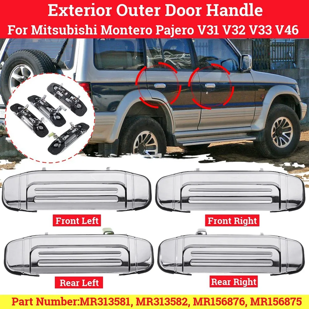 1 Pcs Outer Door Handle Car Chrome Door Handle Replacement For Mitsubishi PAJERO 1992-2000 Door Handle MR156876
1 Pcs Outer Door Handle Car Chrome Door Handle Replacement For Mitsubishi PAJERO 1992-2000 Door Handle MR156876