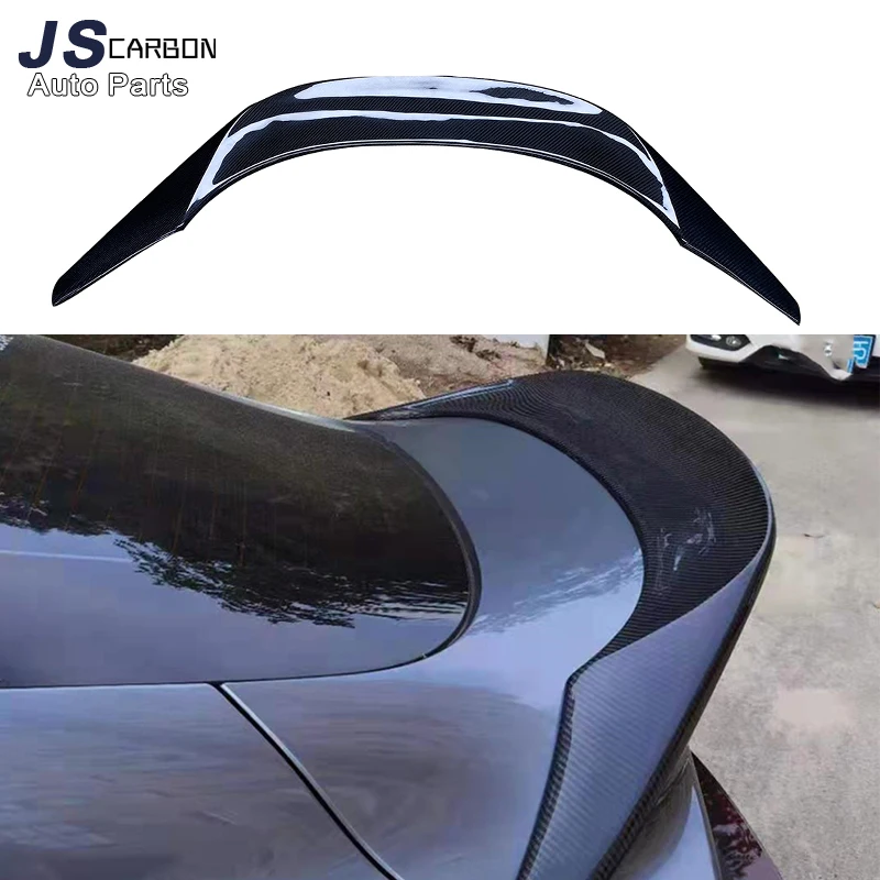 

For Toyota SUPRA GR A90 2019+ Carbon Fiber Spoiler Tail fins Rear Spoiler Duckbill Car Wing Retrofit the rear wing body kit