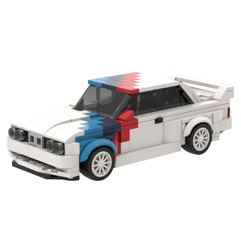 

MOC Brick Technical Car M3 M2 Racing Sports Vehicle Speed Champion Racer Building Blocks Creative Garage Toy For Boys