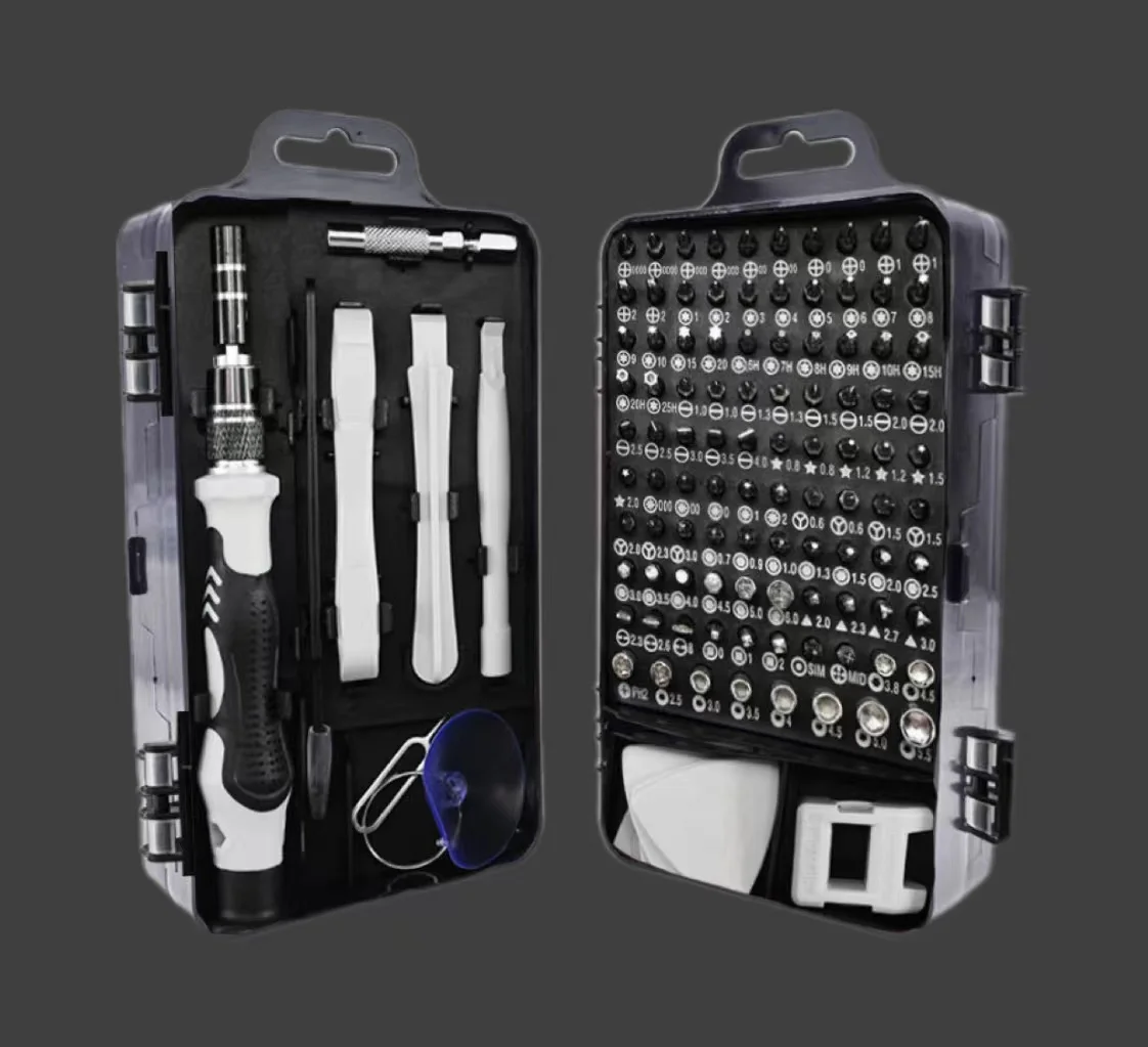115 in Multifunctional Screwdriver Set 115 Combination 1 Hardware Tool, Clock, Mobile Phone, Computer Maintenance Tool
115 in Multifunctional Screwdriver Set 115 Combination 1 Hardware Tool, Clock, Mobile Phone, Computer Maintenance Tool