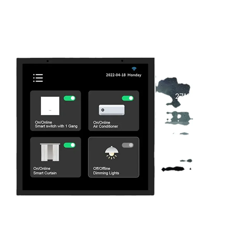 Tuya Smart Home Multi-functional Touch Screen Zigbee Panel 4/6 Inches Central Control Panel Alexa for Intelligent Scenes 
Tuya Smart Home Multi-functional Touch Screen Zigbee Panel 4/6 Inches Central Control Panel Alexa for Intelligent Scenes