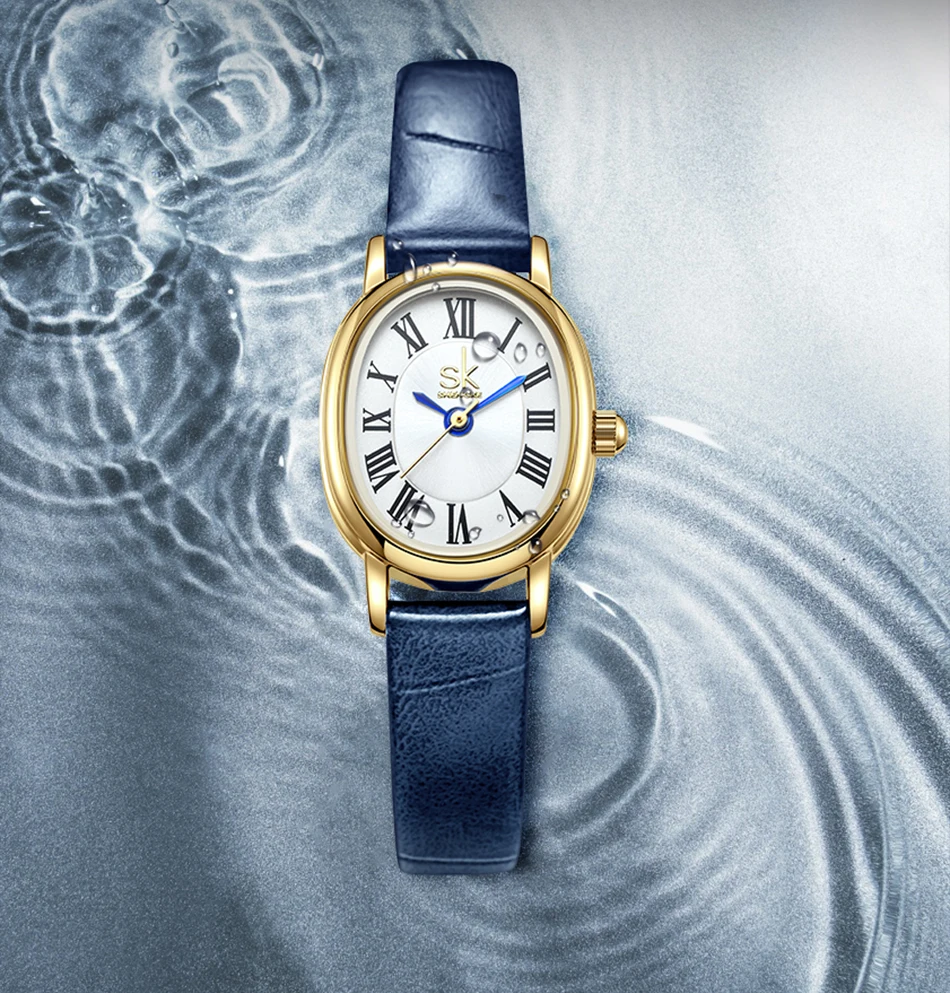 Shengke SK Elegant Woman Quartz Wristwatches Alloy Clock Buckle 3Bar Waterproof Fashion Casual Ladies Leather Watch Montre Femme Shengke SK Elegant Woman Quartz Wristwatches Alloy Clock Buckle 3Bar Waterproof Fashion Casual Ladies Leather Watch Montre Femme