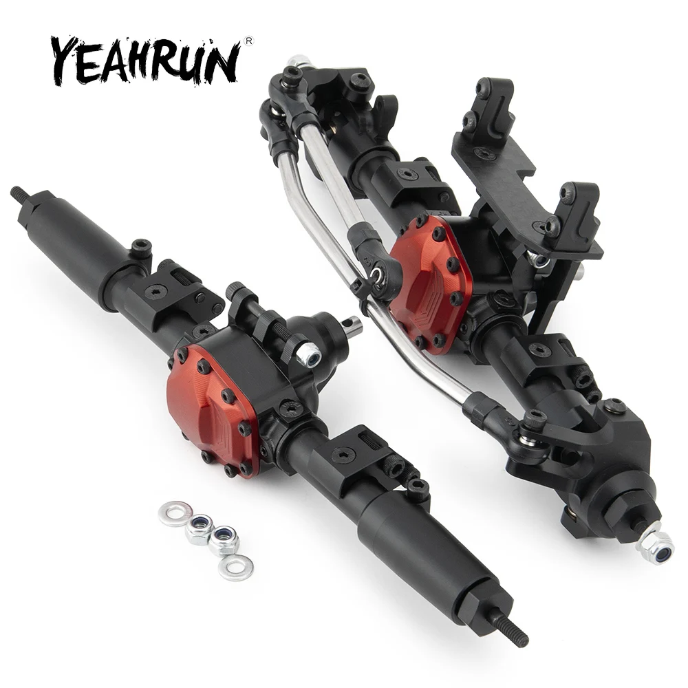 YEAHRUN полный ЧПУ Алюминиевый сплав Передняя Задняя прямая ось для Axial SCX10 II 90046 1/10 RC Гусеничный автомобиль модель обновленные детали
YEAHRUN полный ЧПУ Алюминиевый сплав Передняя Задняя прямая ось для Axial SCX10 II 90046 1/10 RC Гусеничный автомобиль модель обновленные детали
