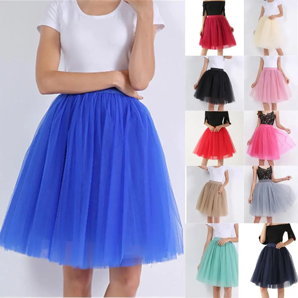 7 Layered Tulle Skirts Womens High Waist Swing Dolly Wedding Underskirt Mesh Tutu Summer Midi Skirt A Line Petticoat
7 Layered Tulle Skirts Womens High Waist Swing Dolly Wedding Underskirt Mesh Tutu Summer Midi Skirt A Line Petticoat