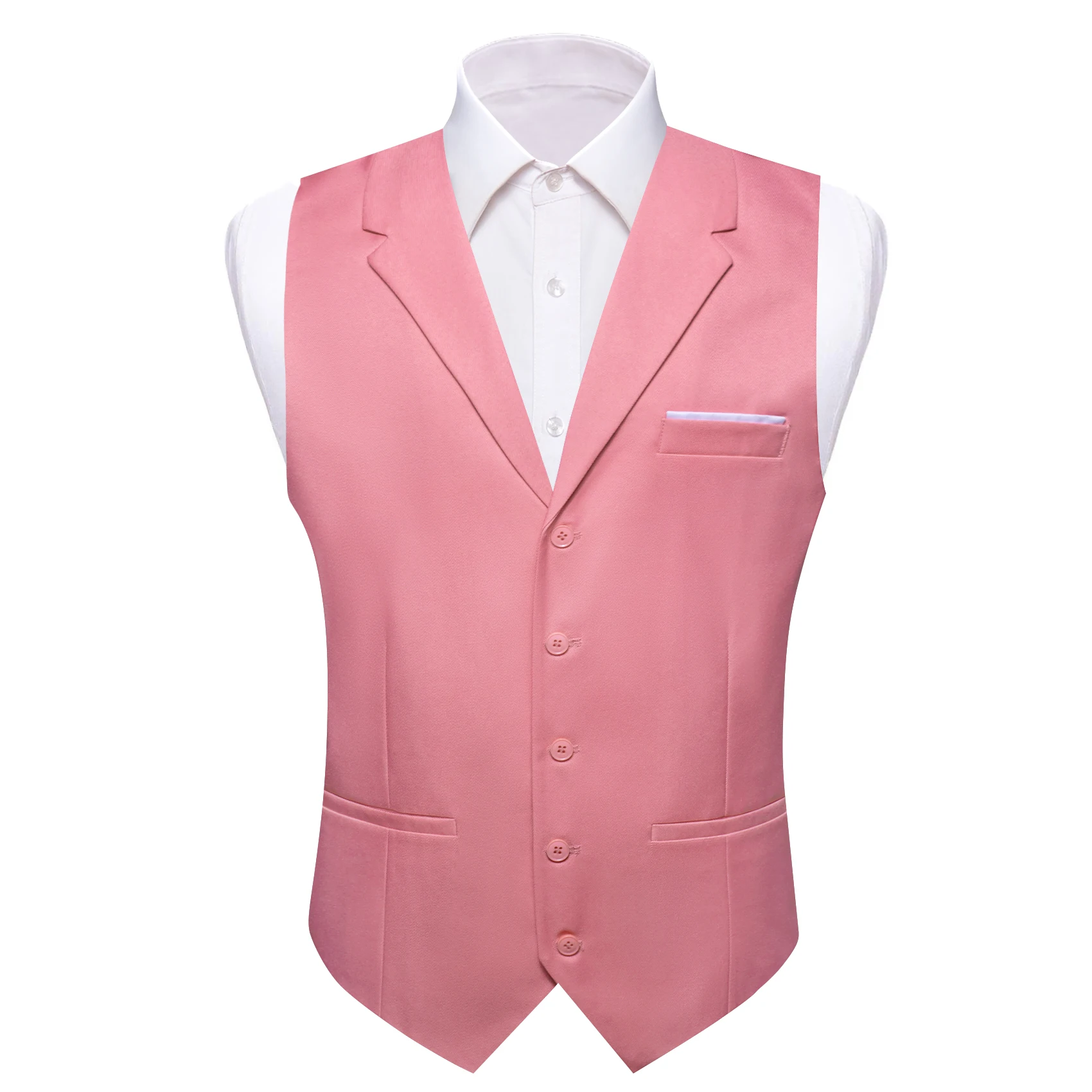 Barry Wang Mens Vest Silk Solid Multicolor Pink Gold Red Black Wedding Waistcoat Sleeveless Party Formal Tuexdo Gift Jacket
Barry Wang Mens Vest Silk Solid Multicolor Pink Gold Red Black Wedding Waistcoat Sleeveless Party Formal Tuexdo Gift Jacket