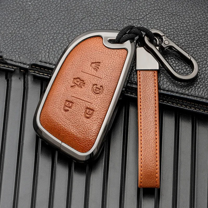 Car Remote Key Case Keyless Fob Cover Holder Bag Key Chain for Cadillac CT5 2019 2020 5 Buttons Smart Key Car Styling Keychain
Car Remote Key Case Keyless Fob Cover Holder Bag Key Chain for Cadillac CT5 2019 2020 5 Buttons Smart Key Car Styling Keychain